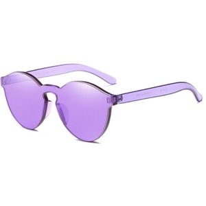 Transparent sunglasses 💜😎